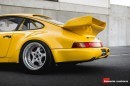 Speed Yellow Porsche 964 Carrera 3.8 RSR in Le Mans specification