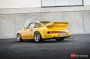 Speed Yellow Porsche 964 Carrera 3.8 RSR in Le Mans specification