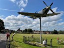 Supermarine Spitfire replica in Salisbury