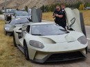 2017 Ford GT prototypes pulled over for speeding