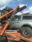 2021 Ford Bronco spotted on trailer