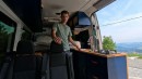Sprinter Camper Van Comes With a Hidden Bathroom and an Open, Spacious Interior