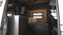 Sprinter Van Is a Dark, Modern Tiny Home Meant To Take You Anywhere in Style and Comfort