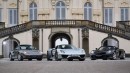 Porsche 959 (1985), Carrera GT (2003) and 918 Spyder (2013)