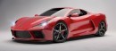 2020 Chevrolet Mid-Engine Corvette (C8) rendering