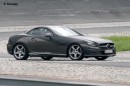 2012 Mercedes Benz SLK spyshot