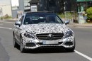 All-New Mercedes C-Class Coupe Shows Huge Panoramic Roof