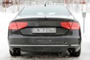 Audi S8 spyshot