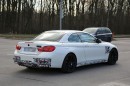 BMW M4 Convertible Spotted with Frozen Paint