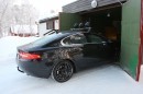 Jaguar XS Test Mule Winter Testing in Sweden