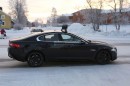 Jaguar XS Test Mule Winter Testing in Sweden
