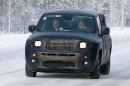 Jeep Junior Spied during Winter Testing
