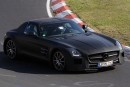 Mercedes SLS AMG Black Series Spyshots