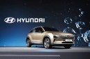 Hyundai Next Generation FCEV (preview for 2018 Hyundai Fuel Cell Electric SUV)