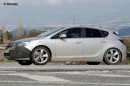 Opel Astra GSI side view