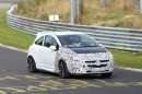 Opel Corsa OPC Facelift Spyshots