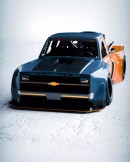 Chevy C10 Baja Pre-Runner slammed carbon fiber rendering by altered_intent