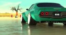 Virtual Chevy Camaro Z/28 restomod goes into Squid Game world in rendering video by personalizatuauto on Instagram
