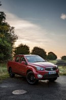 2017 SsangYong Musso pickup truck