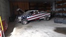 Ram pickup truck with stars and stripes livery