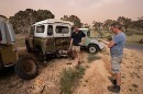 Old Land Rovers turn electric in Australia