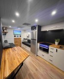 Off-grid, stealthy box truck conversion by Epic Skoolies