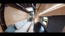 Stealthy Camper Van Cost Just $10K To Convert, Boasts Genius Layout and High-End Features