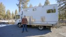 Stealthy Custom Box Truck Integrates a Bonanza of Storage Spaces and Creature Comforts