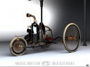 Solifague Design Steam Engine Motorcycle