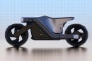 Joseph Robinson's futuristic concept bike with Z-frame