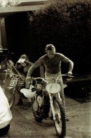 Steve McQueen Using the 1971 Husqvarna 250 Cross