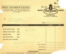 Steve McQueen's 1971 Husqvarna 250 Cross Shipping Document