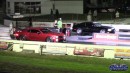Stick Shift Chevy Camaro ZL1 drags Mustang, Scat Pack, F-150, M8 on DRACS