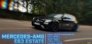 Stig Drifts Mercedes-AMB E63 Station Wagon