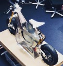 Stilride electric scooter is made of origami steel