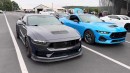 2024 Ford Mustang Dark Horse races drag-prepped 2024 Ford Mustang GT