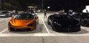 Lamborghini Huracan Drag Races McLaren 720S