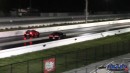 Ford Mustang Shelby GT500 vs. Dodge Challenger Hellcat on DRACS
