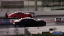 Ford Mustang Shelby GT500 vs. Dodge Challenger Hellcat on DRACS