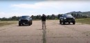 Stock TRX Boldly Drag Races Hennessey Mammoth 1000, Go Ahead and Guess Who Won