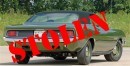 stolen 1970 Plymouth Barracuda