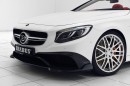 Stormtrooper S63 Cabriolet Tuned by Brabus Has Bloody Interior