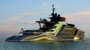 Hybrid Miami superyacht doubles as a rescue / research vessel, if need be