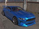 2022 S550 Ford Mustang SVT Cobra R rendering by abimelecdesign on Instagram