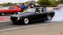 1969 Triumph TR6 custom ride with 488ci Pontiac engine and 94mm turbo on Race Your Ride