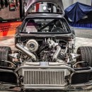 Stripped Out Mazda RX-7 Has AWD and Billet 4-Rotor Turbo