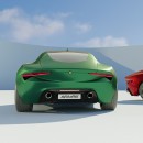 Alfa Romeo Brera rendering by automatyve