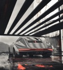 Porsche 356 Hommage CGI reinvention by al.yasid