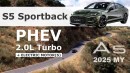2025 Audi S5 Sportback rendering by AutoYa