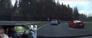 Tuned VW Up! Passing Ferrari 430 Scuderia on Nurburgring